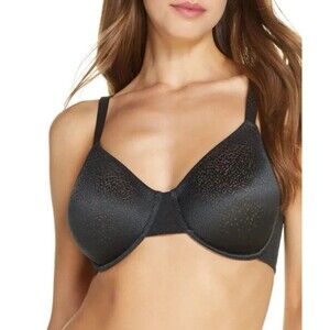 NEW WACOAL 855303 BACK APPEAL SMOOTHING UNDERWIRE BRA BLACK 44C